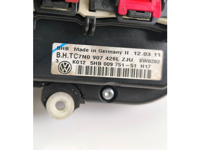 Блок управления климат-контролем 7N0907426L, K0125HB009751 Volkswagen Caddy