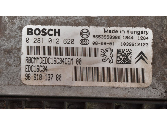 Řídící jednotka 9661813780, 9661813780 Citroen Berlingo 2006