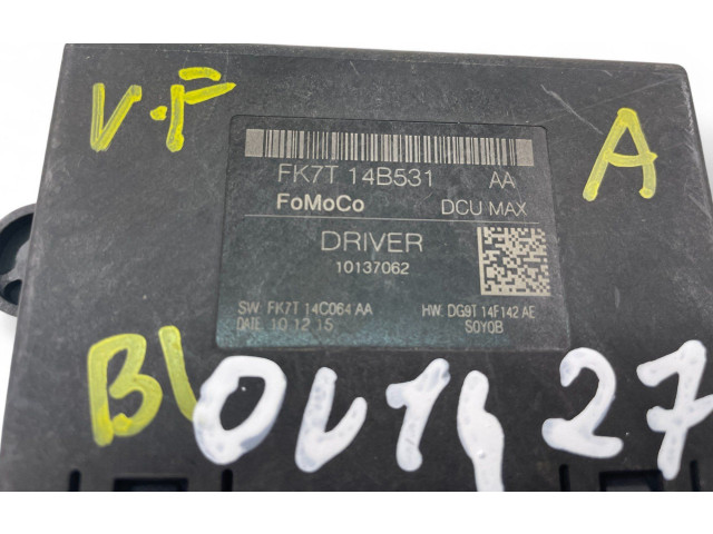 Блок управления FK7T14B531AA Ford S-MAX