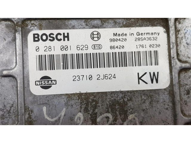 Řídící jednotka 237102J624 Nissan Primera 1996
