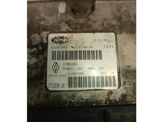Блок управления коробки передач 8200619958, 8200412948    Renault Trafic II (X83)