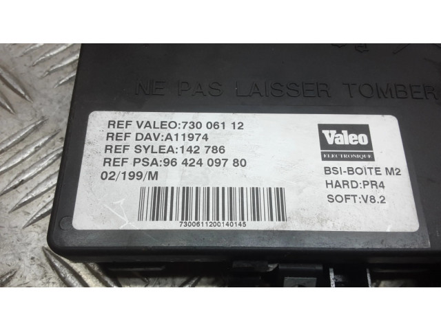 Блок комфорта 73006112   Citroen Berlingo   