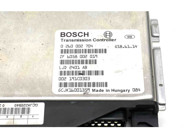 Pavarų dėžės valdymo blokas 0260002704, LJD2401AB Jaguar XK8 - XKR