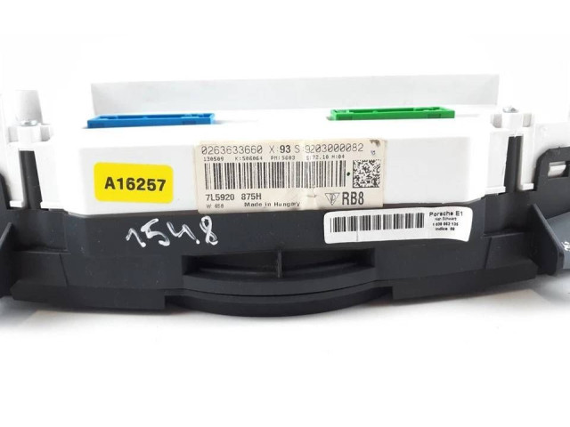 Přístrojová deska  Porsche Cayenne (9PA) 2008 7L5920875H, 7L5920875  