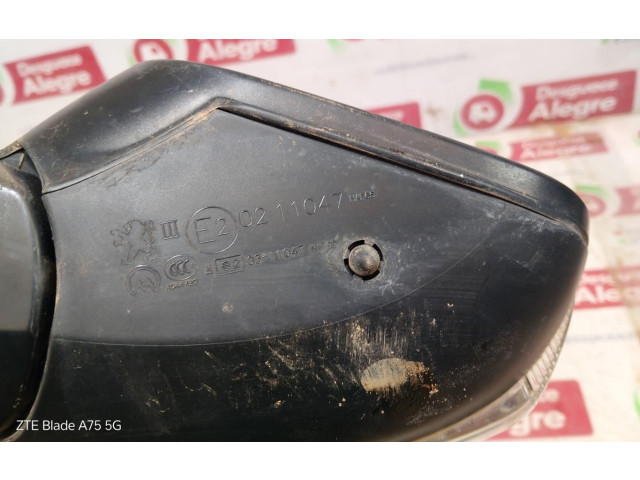 Зеркало электрическое        Peugeot 2008 I  2013 - 2019 года   