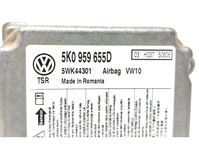 Блок подушек безопасности 5K0959655D Volkswagen Golf VI