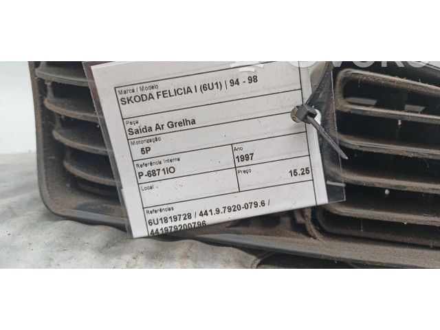 Přístrojová deska  Skoda Felicia I 1997 6U1819728, 441.9.7920-079.6  