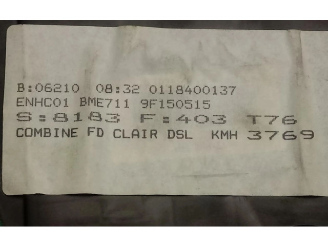 Přístrojová deska Peugeot 307 CC 2010 9664376980