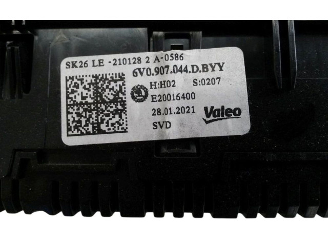 Блок управления климат-контролем 6V0907044D, 6V0907044D Skoda Fabia Mk3 (NJ)