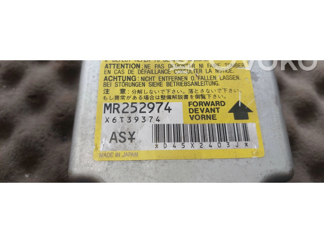 Блок подушек безопасности MR252974, X6T39374 Mitsubishi Galant