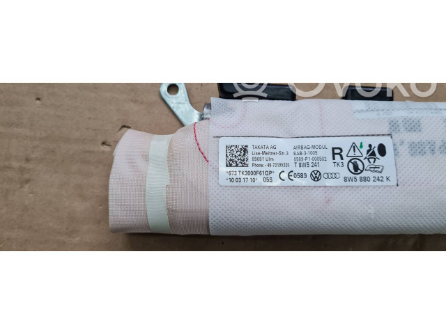 Подушка безопасности в сиденье 8W5880242K, SAB31005 Audi A5