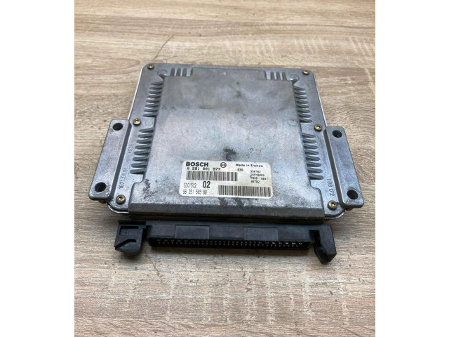 Řídící jednotka 9635156580, 0281001977 Peugeot 406 1996