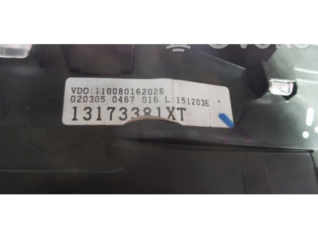 Панель приборов 88311302, 0203050467016   Opel Meriva A       