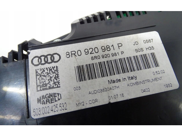 Панель приборов Audi Q5 SQ5