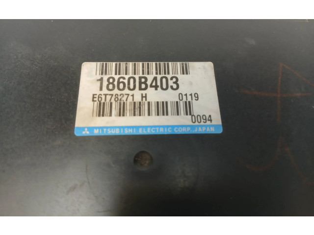 Řídící jednotka 1860B403, E6T78271 Mitsubishi ASX 2010