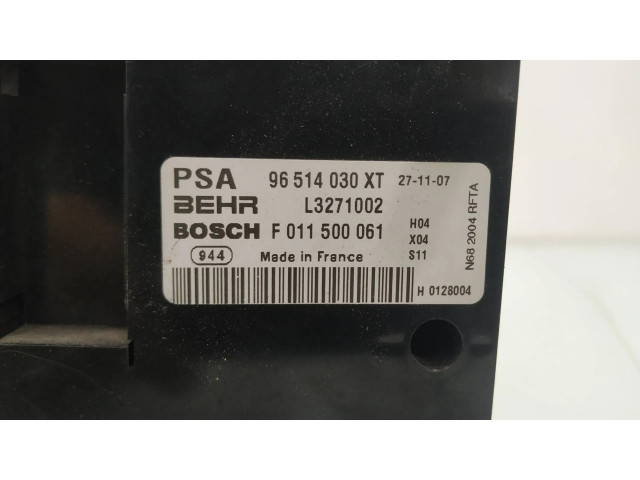 Блок управления климат-контролем 96514030XT Citroen Xsara Picasso