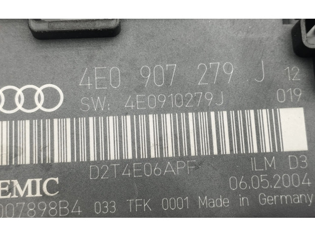 Блок комфорта 4E0907279J   Audi A8 S8 D3 4E   