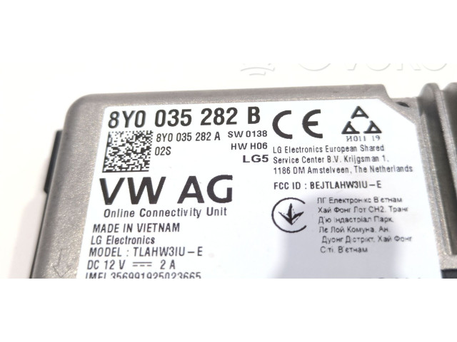 Блок управления 8Y0035282B, 8Y0035282A   Audi A3 8Y