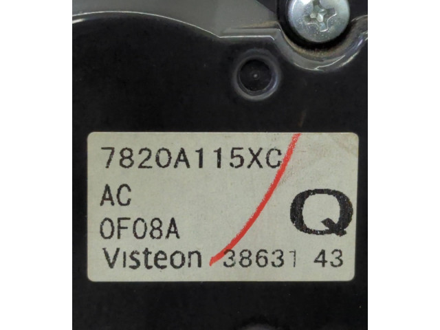 Блок управления климат-контролем 7820A115XC, 0F08A Mitsubishi Lancer X