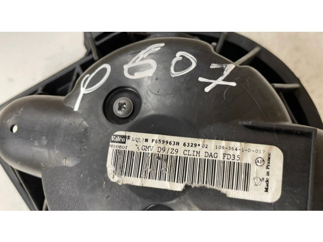 Вентилятор печки NF659963H, 6329 Peugeot 607