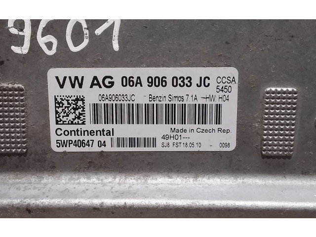 Řídící jednotka 06A906033JC, 5WP40647 Seat Leon (1P) 2011