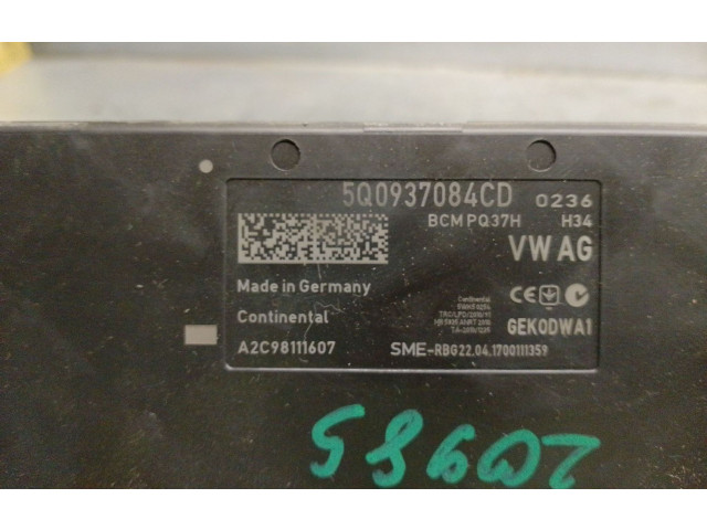 Модуль управления BSM 5Q0937084CD Skoda Octavia Mk3 (5E)