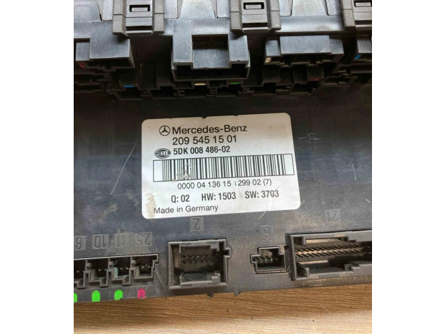 Pojistková skříňka 2095451501, 5DK00848602 Mercedes-Benz C W203 2000