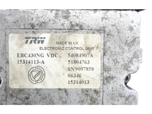 Jednotka ABS 51804763, 15314113A Alfa Romeo Brera 2007