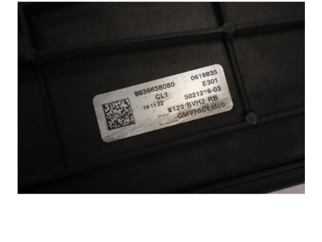 Электрический вентилятор радиаторов 9806313580 Peugeot Partner III