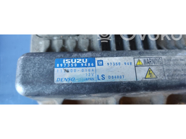 Блок управления двигателем Блок управления 8973509486   Opel Meriva A