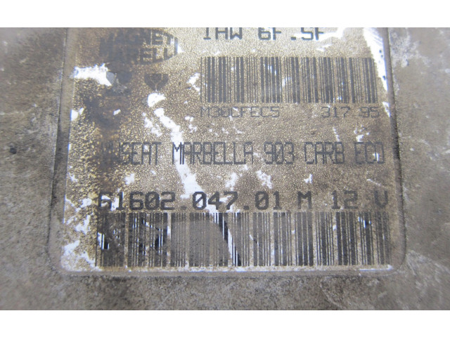Řídící jednotka 6160204701 Seat Marbella 1995
