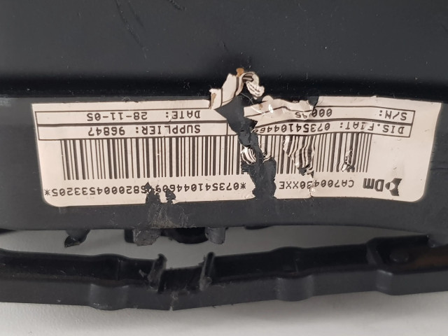 Подушка безопасности водителя 07354104468 Fiat Grande Punto