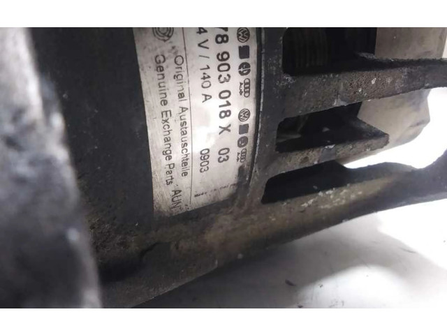 Генератор 078903018X, 078903016R Audi A4 Allroad