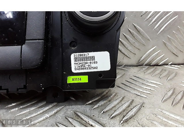 Блок управления кондиционера воздуха / климата/ печки (в салоне) 31288317 Volvo S60