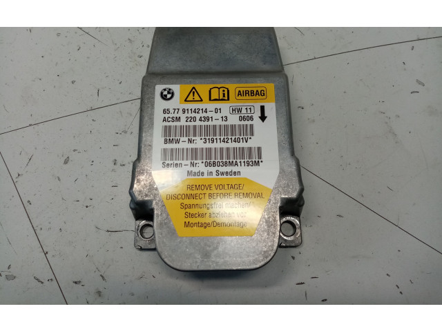 Блок подушек безопасности 65779114214, 65779172018   BMW 5 E60 E61