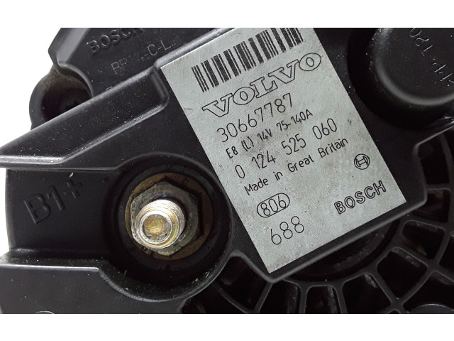 Генератор 30667787, 0124525060   Volvo XC90      