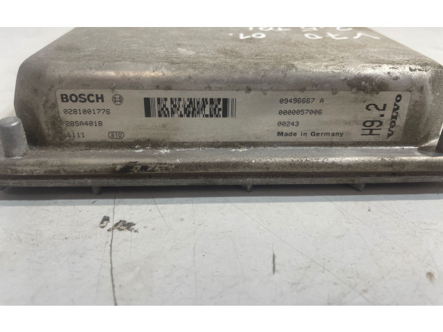Блок управления двигателя 09496667A, 28SA4018 Volvo V70