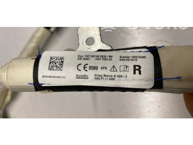 Боковая подушка безопасности 00519615630, 00519615630   Fiat 500X