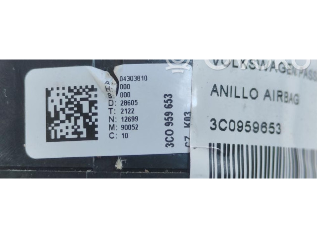 Подрулевой шлейф SRS 3C0959653   Volkswagen PASSAT B6