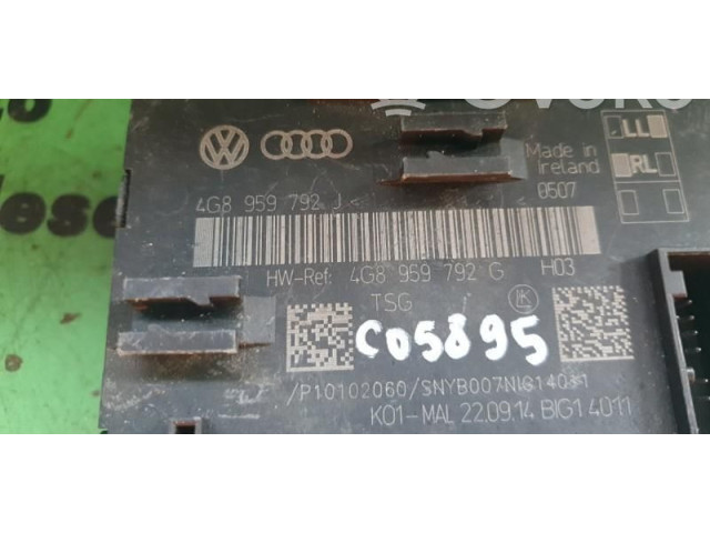 Блок комфорта 4G8959792J, 4G8959792J.   Audi A6 C7   