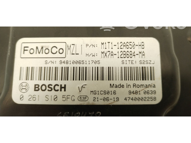 Блок управления двигателя M1T112A650HB, 0261S105FG Ford Puma