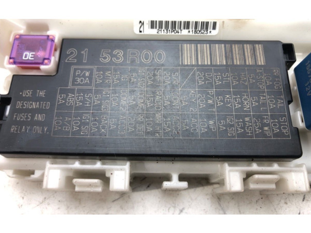 Pojistková skříňka Řídící jednotka BSM 2153R00 Suzuki Ignis 2016