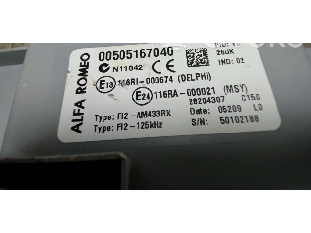 Pojistková skříňka 00505167040 Alfa Romeo Mito 2009
