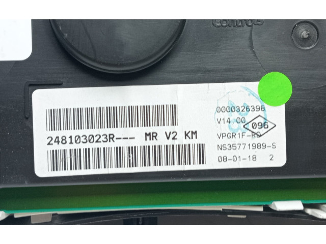 Панель приборов 248103023R Dacia Lodgy