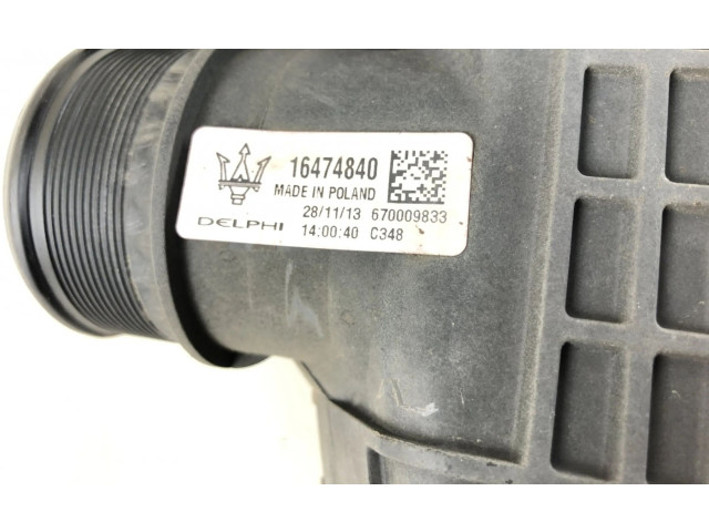 Интеркулер 16474840, 670009833 Maserati Ghibli