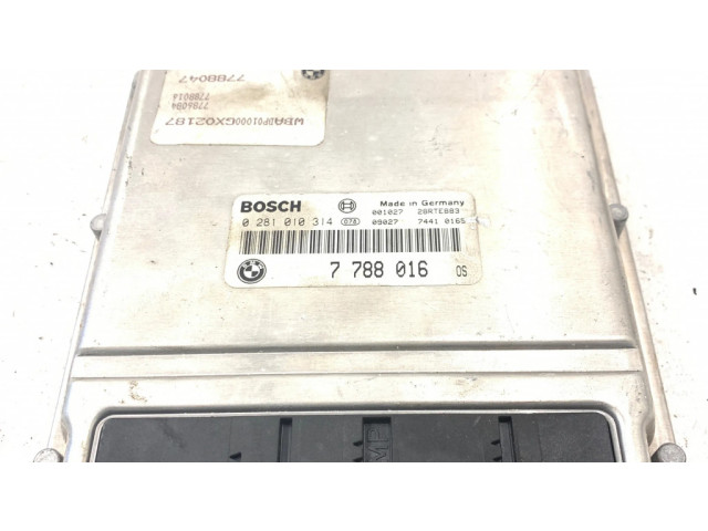 Řídící jednotka 7788016, 0281010314 BMW 5 E39 1999