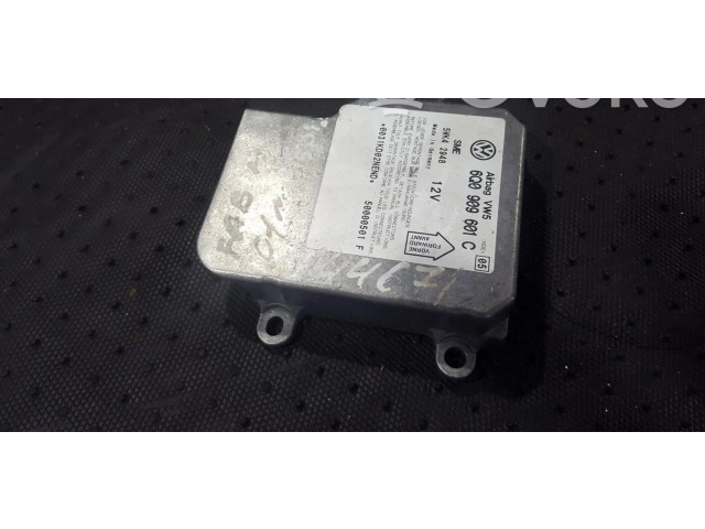 Блок подушек безопасности 6Q0909601C, 5WK42948 Skoda Fabia Mk1 (6Y)
