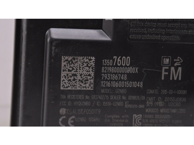 Блок управления 13507600 Cadillac CT6