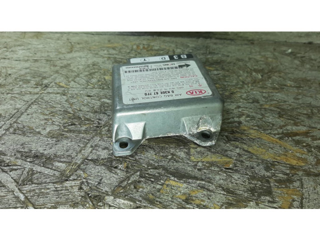 Блок подушек безопасности 0K30E677F0   KIA Rio
