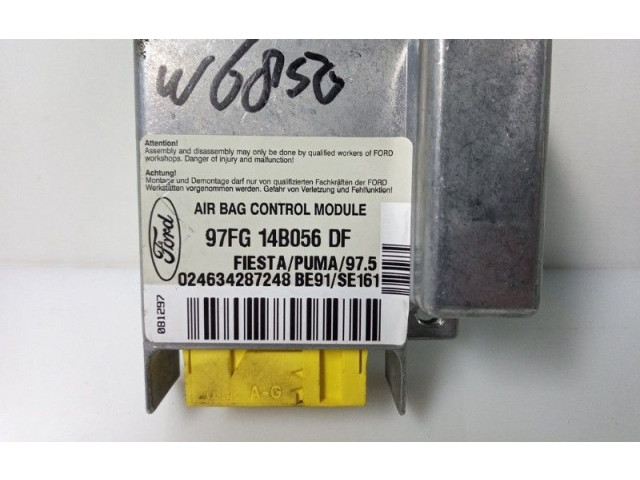Блок подушек безопасности 97FG14B056DF, 97FG14B056DF Ford Fiesta